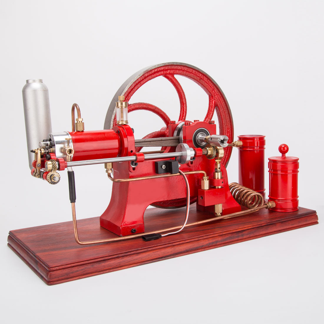 Heavy Duty Cast Iron Retro Horizontal 4-Stroke Gas Engine Model Water-Cooled Mechanical Masterpiece-helloworld7