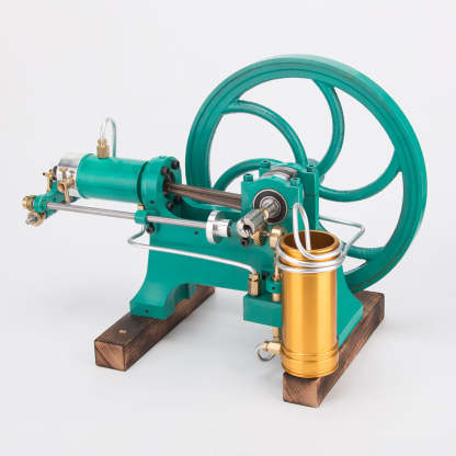 Heavy Duty Cast Iron Retro Horizontal 4-Stroke Gas Engine Model Water-Cooled Mechanical Masterpiece-helloworld7