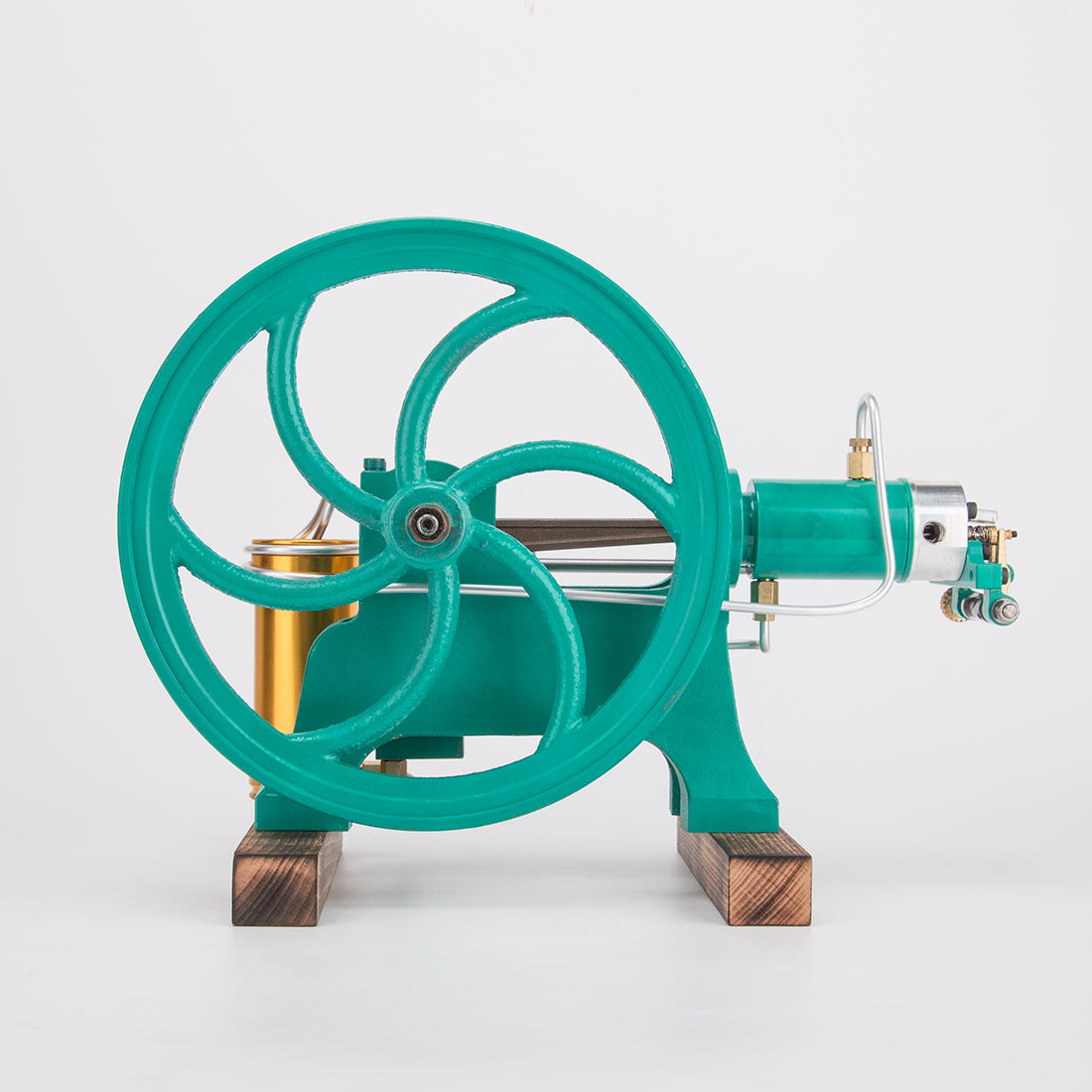 Heavy Duty Cast Iron Retro Horizontal 4-Stroke Gas Engine Model Water-Cooled Mechanical Masterpiece-helloworld7
