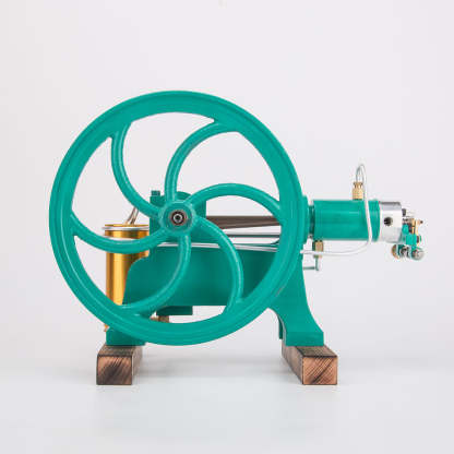 Heavy Duty Cast Iron Retro Horizontal 4-Stroke Gas Engine Model Water-Cooled Mechanical Masterpiece-helloworld7