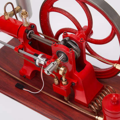 Heavy Duty Cast Iron Retro Horizontal 4-Stroke Gas Engine Model Water-Cooled Mechanical Masterpiece-helloworld7