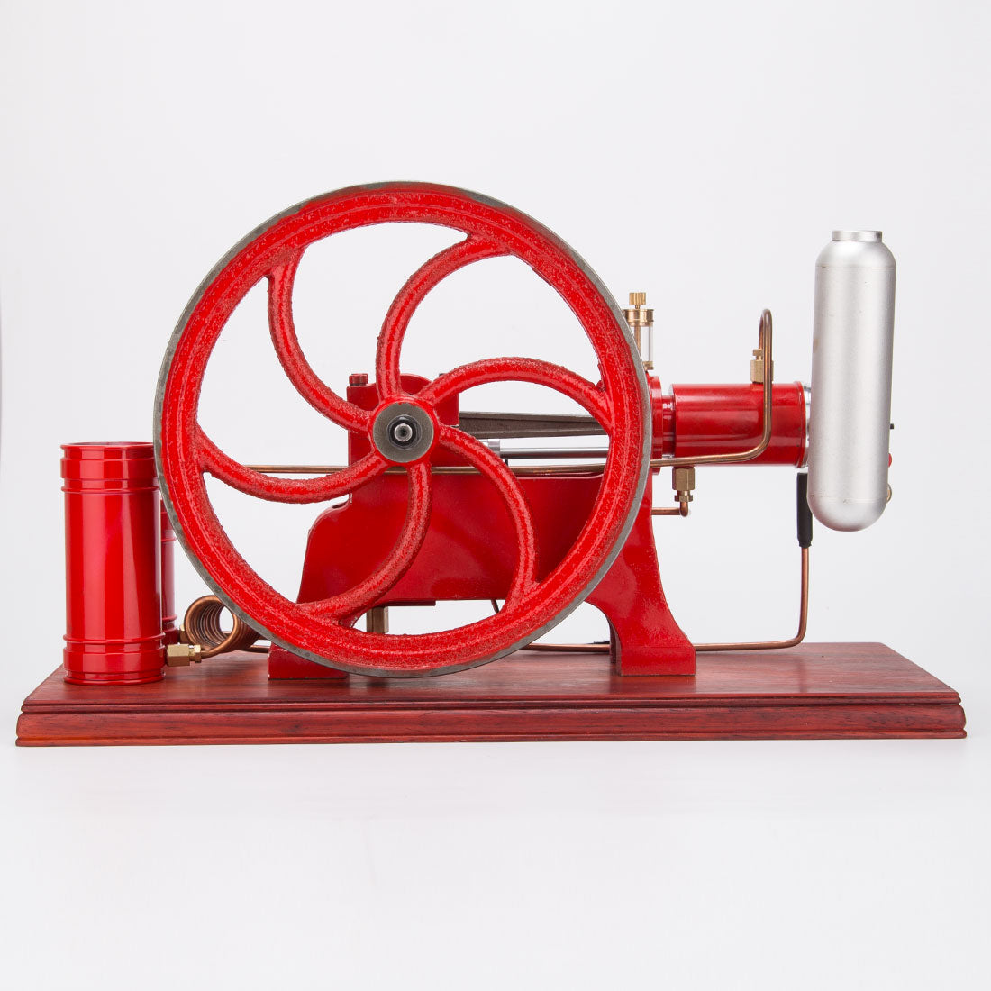 Heavy Duty Cast Iron Retro Horizontal 4-Stroke Gas Engine Model Water-Cooled Mechanical Masterpiece-helloworld7