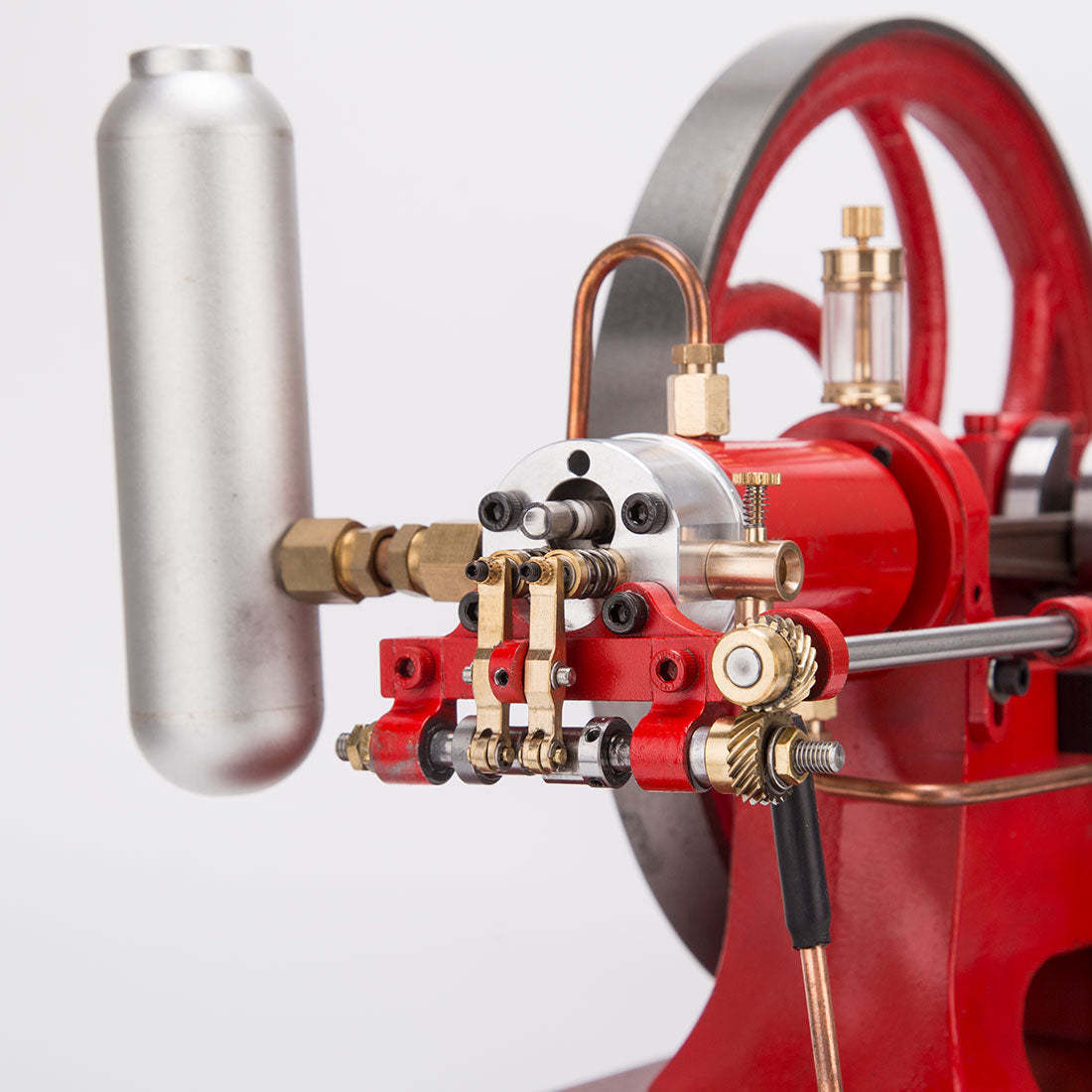 Heavy Duty Cast Iron Retro Horizontal 4-Stroke Gas Engine Model Water-Cooled Mechanical Masterpiece-helloworld7