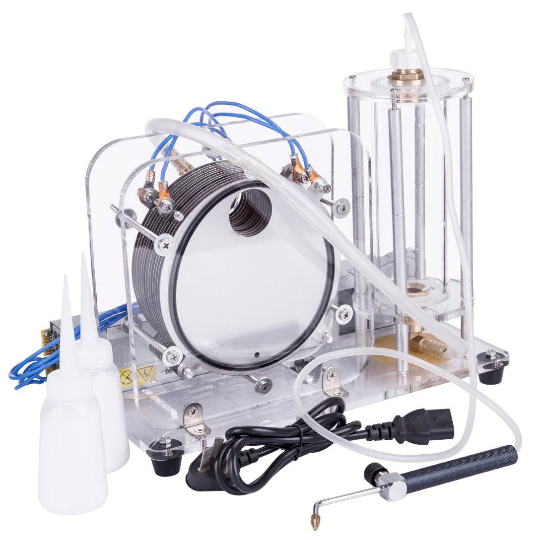 High Efficiency Dry Type Oxyhydrogen Generator Water Electrolysis HHO Machine for Welding & Teaching-helloworld7