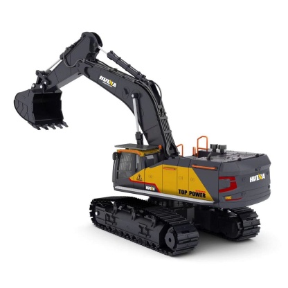 Huina 1/14 Scale RC Excavator 22CH High Simulation Construction Vehicle with Alloy Bucket RTR