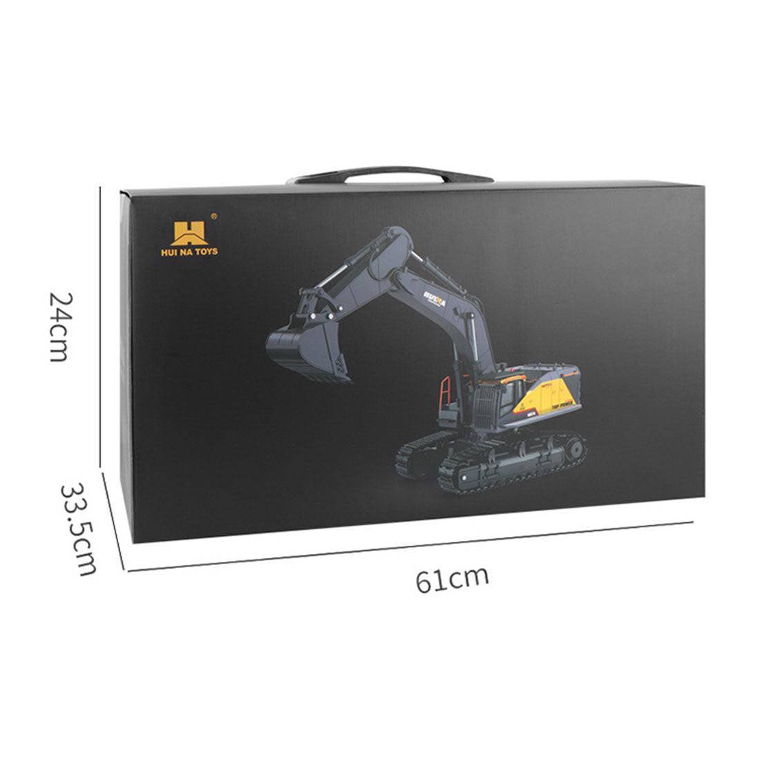 Huina 1/14 Scale RC Excavator 22CH High Simulation Construction Vehicle with Alloy Bucket RTR