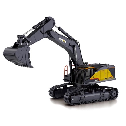 Huina 1/14 Scale RC Excavator 22CH High Simulation Construction Vehicle with Alloy Bucket RTR