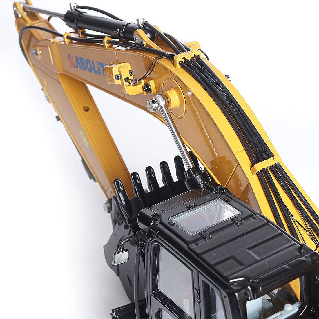Huina 1/16 Scale RC Hydraulic Excavator All Metal 24CH Construction Vehicle RTR with Battery and Lights