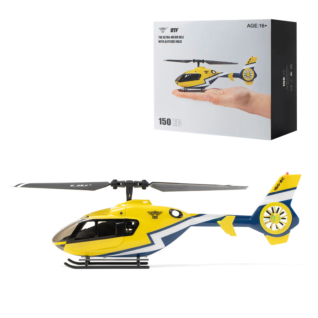 Hummingbird 1/68 Scale Mini RC Helicopter EC-135 Eurocopter 6CH Gyro Stabilized RTF