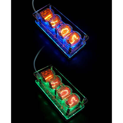 IN12 Nixie Tube Clock Soviet Cyberpunk Desktop Digital Clock with Anti-Poisoning Program-helloworld7