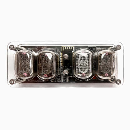 IN12 Nixie Tube Clock Soviet Cyberpunk Desktop Digital Clock with Anti-Poisoning Program-helloworld7