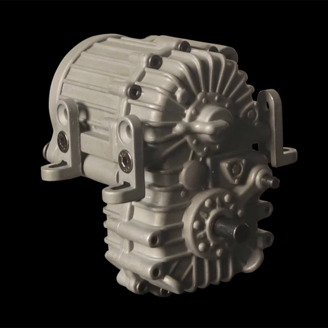JDM-135 1/14 High-Torque 2-Speed Planetary Gearbox for RC Truck Modification