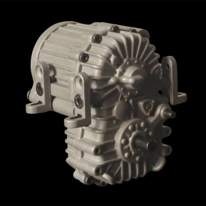 JDM-135 1/14 High-Torque 2-Speed Planetary Gearbox for RC Truck Modification