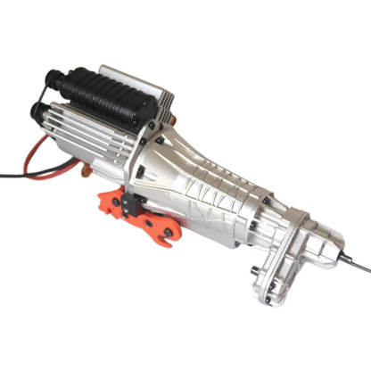 JDM-138 1/10 Scale RC V8 Engine Motor & 2-Speed Transmission Set for Crawler Modification