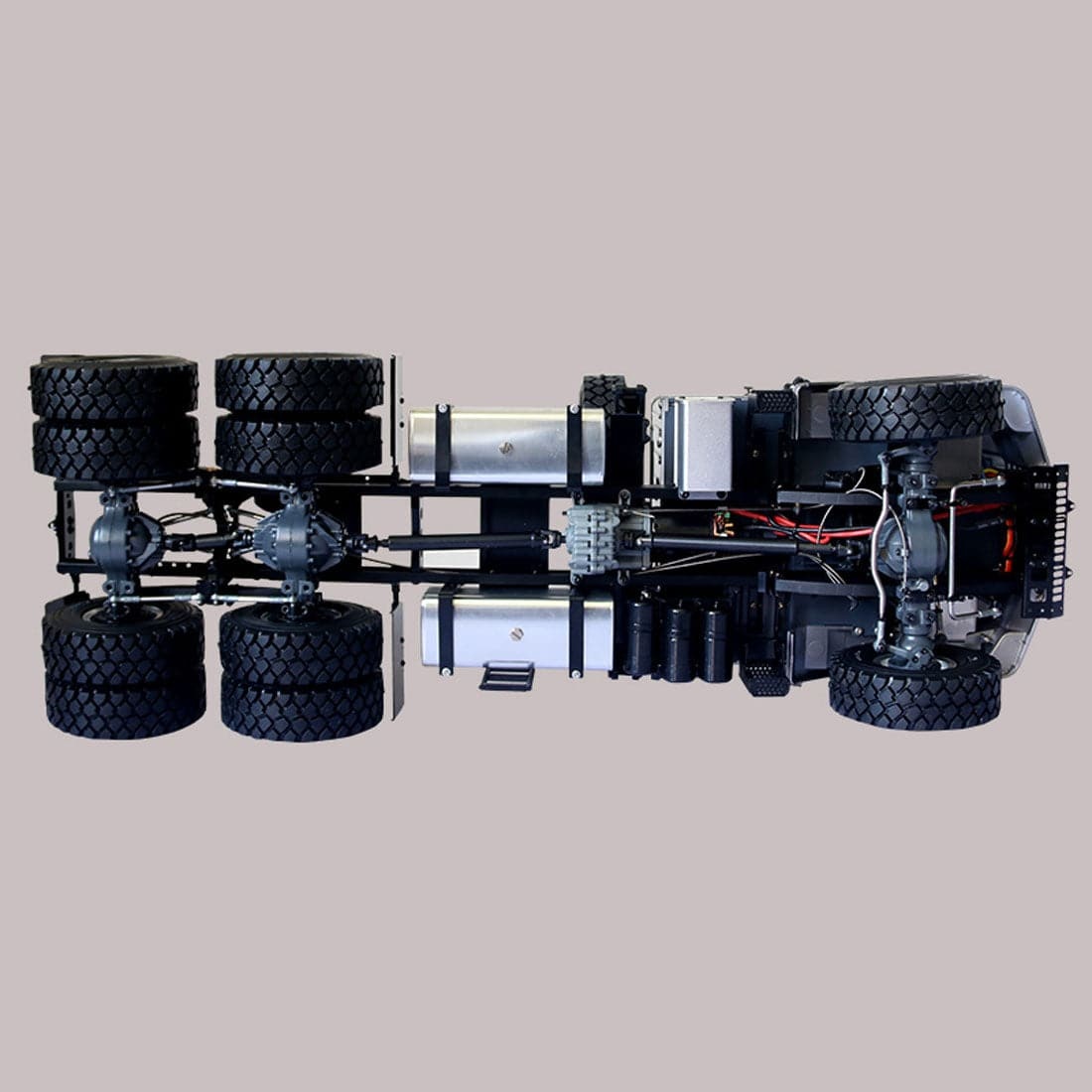 JDMODEL JDM-157 1/14 6x6 RC Off-road Truck RTR with 2-Speed Gearbox and Locking Diffs Heavy Hauler Crawler-helloworld7