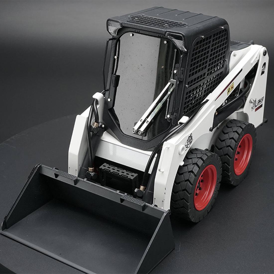 JDMODEL JDM-160 RC Hydraulic Skid Steer Loader Kit 1/14 Scale Full Metal Construction Machinery Model for DIY Assembly-helloworld7