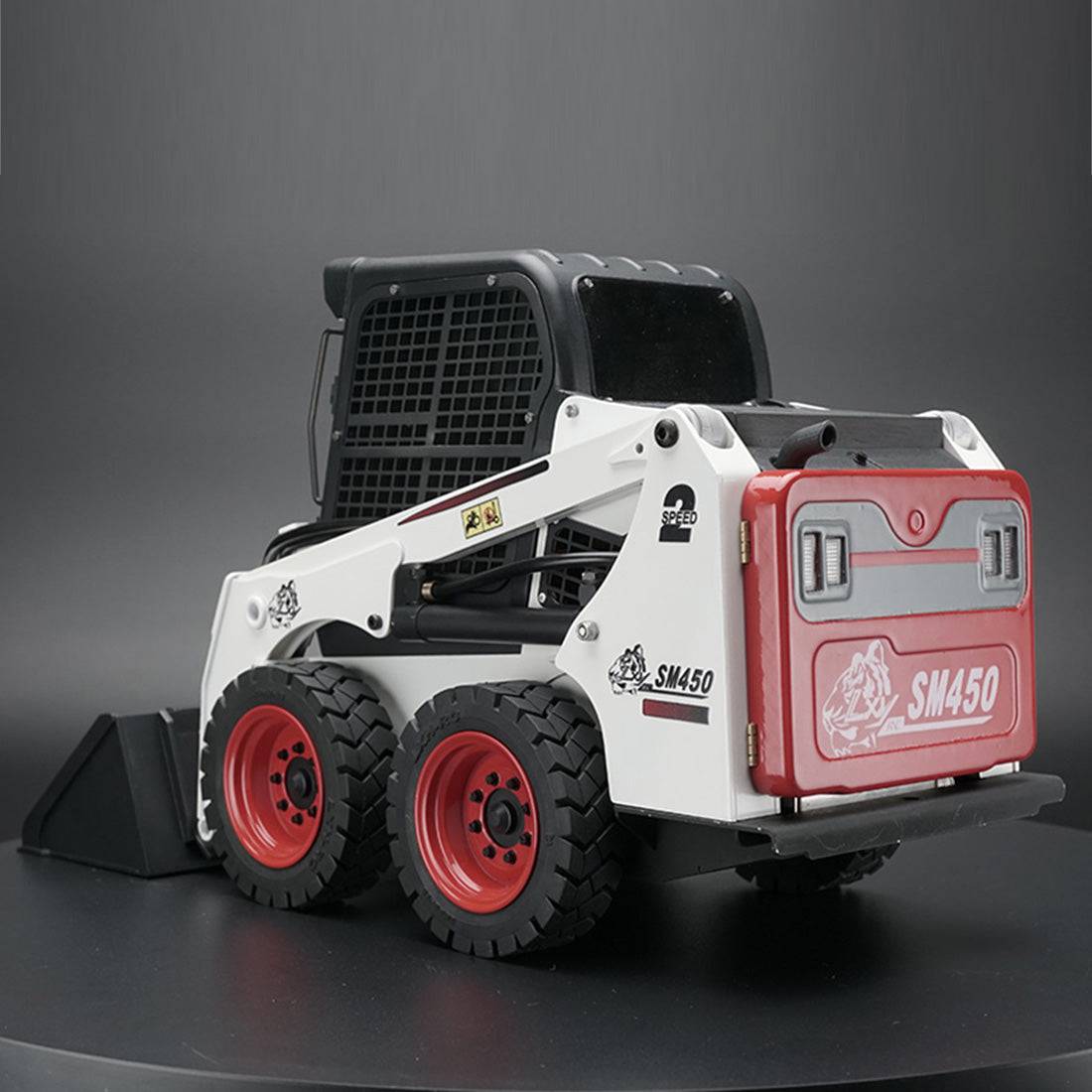 JDMODEL JDM-160 RC Hydraulic Skid Steer Loader Kit 1/14 Scale Full Metal Construction Machinery Model for DIY Assembly-helloworld7