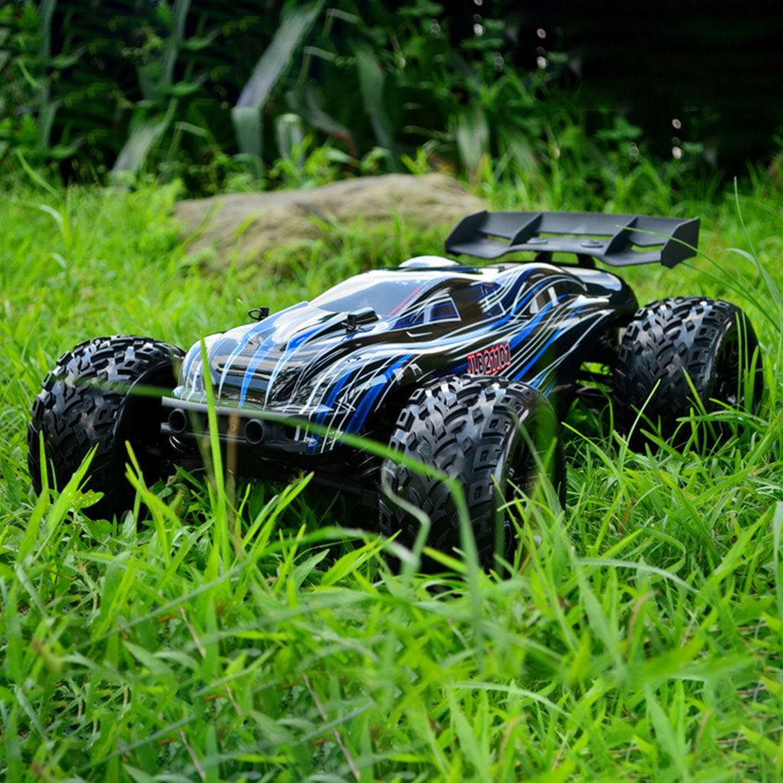 JLB Racing 1/10 Scale 4WD 80km/h Brushless RC Monster Truck Waterproof RTR with Wheelie Bar