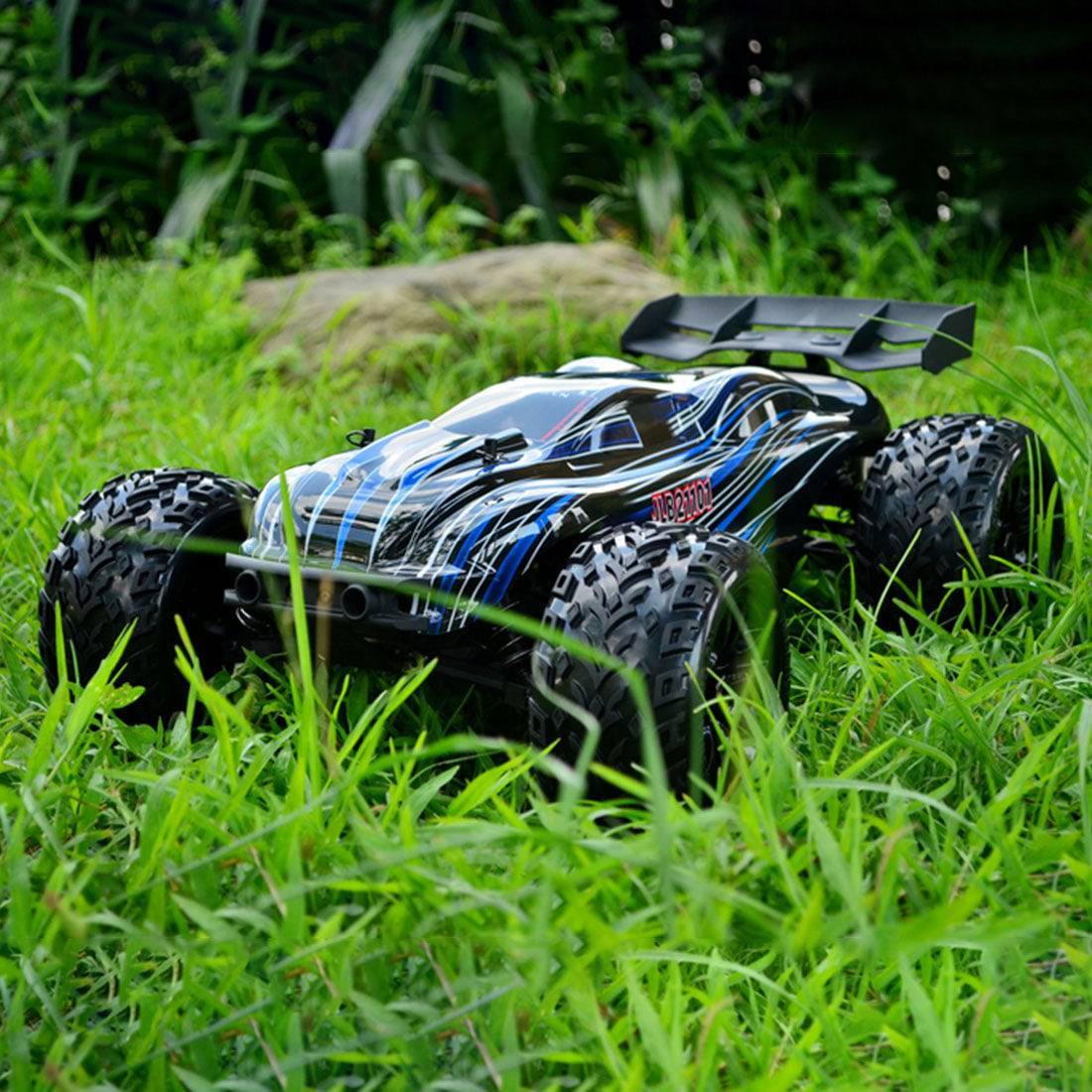 JLB Racing 1/10 Scale 4WD 80km/h Brushless RC Monster Truck Waterproof RTR with Wheelie Bar