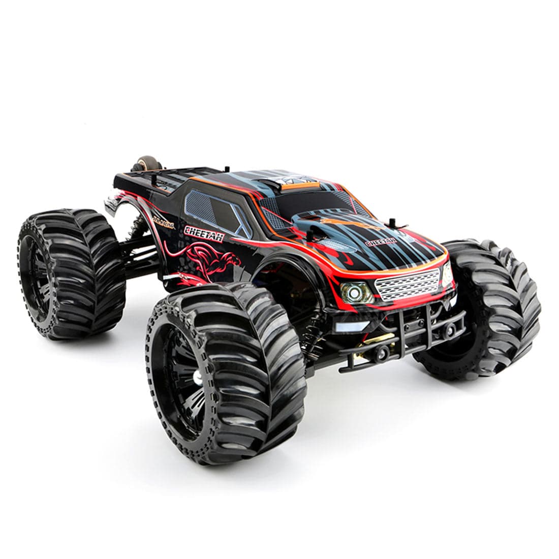 JLB Racing 1/10 Scale 4WD 80km/h Brushless RC Monster Truck with Wheelie Bar RTR