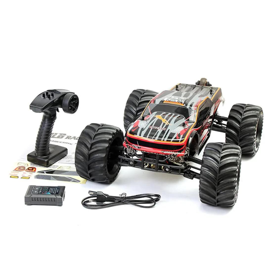 JLB Racing 11101 Cheetah 1/10 Scale 4WD Brushless Monster Truck RTR High Speed Waterproof RC Car
