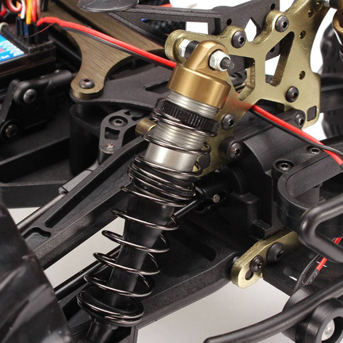 JLB Racing 11101 Cheetah 1/10 Scale 4WD Brushless RC Monster Truck RTR High Speed 80km/h with Metal Chassis