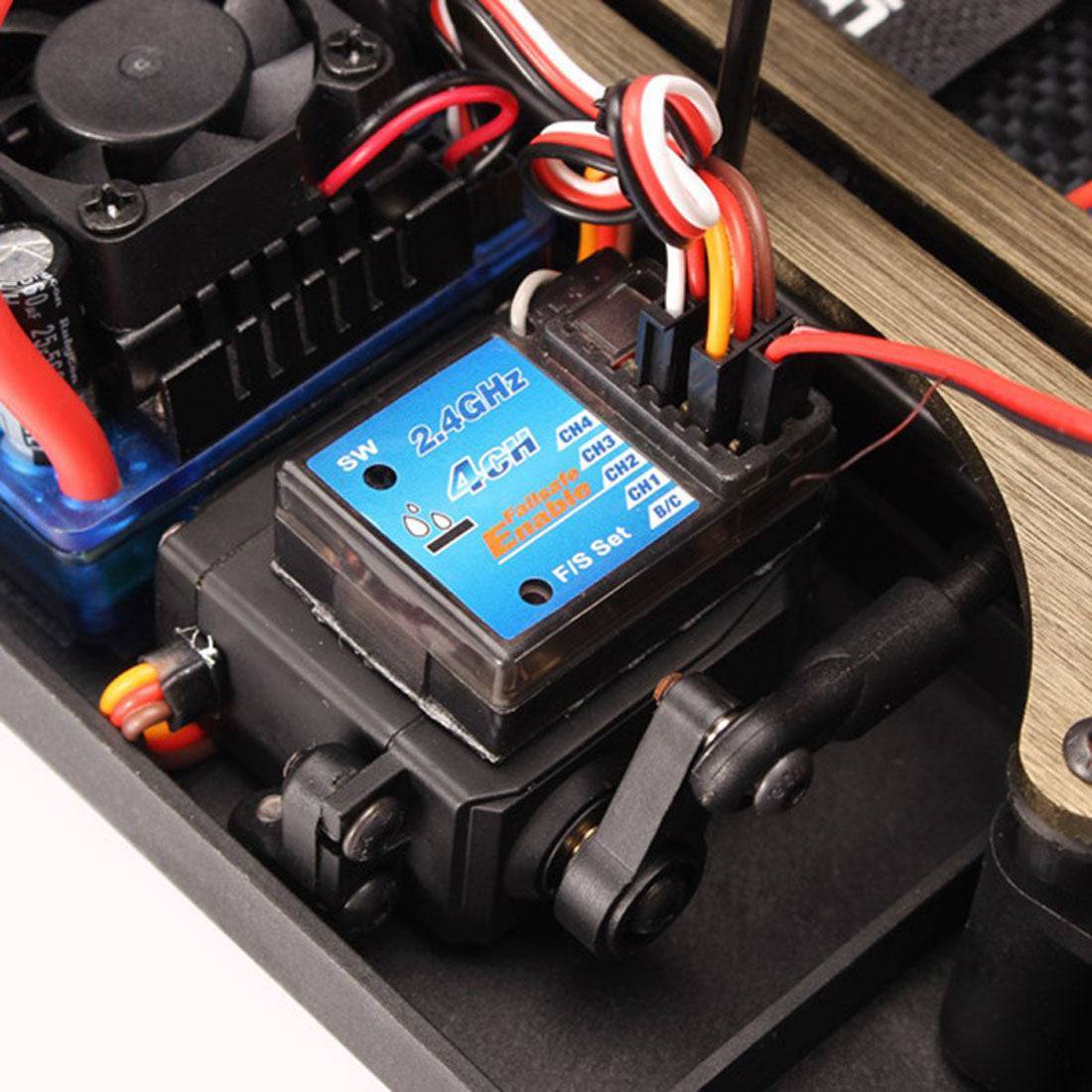JLB Racing 11101 Cheetah 1/10 Scale 4WD Brushless RC Monster Truck RTR High Speed 80km/h with Metal Chassis