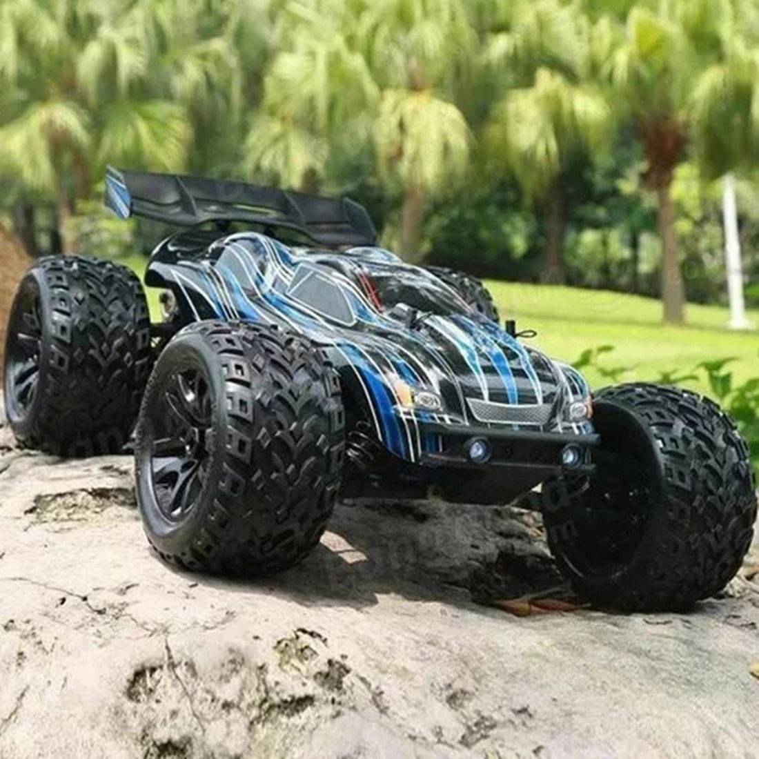 JLB Racing 21101 Cheetah 1/10 Scale 4WD Brushless Monster Truck RTR Waterproof High Speed Off-Road Vehicle