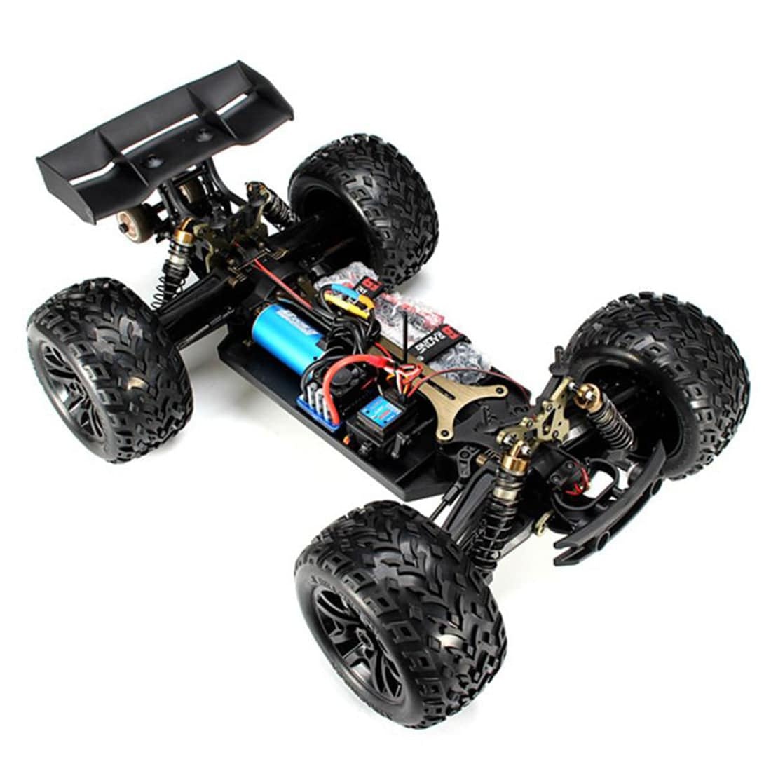 JLB Racing 21101 Cheetah 1/10 Scale 4WD Brushless Monster Truck RTR Waterproof High Speed Off-Road Vehicle