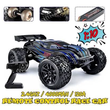 JLB Racing 21101 Cheetah 1/10 Scale 4WD Brushless Monster Truck RTR Waterproof High Speed Off-Road Vehicle