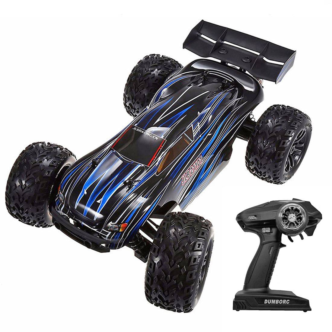 JLB Racing 21101 Cheetah 1/10 Scale 4WD Brushless Monster Truck RTR Waterproof High Speed Off-Road Vehicle