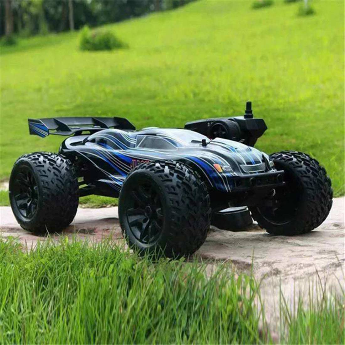 JLB Racing 21101 Cheetah 1/10 Scale 4WD Brushless Monster Truck RTR Waterproof High Speed Off-Road Vehicle