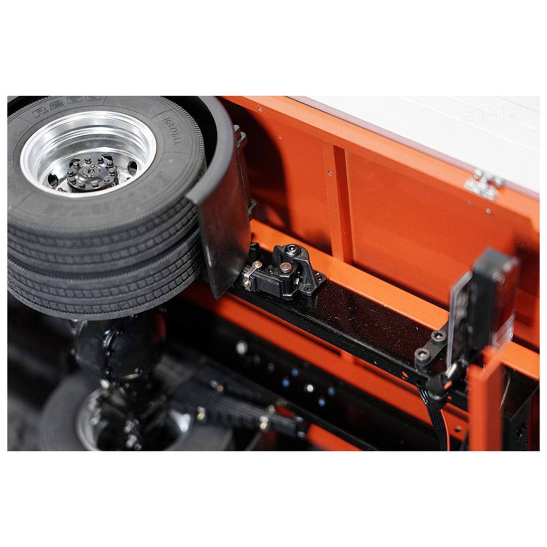 JXmodel 1/14 Scale 4x2 RC Metal Truck Trailer KIT DIY Assembly Tractor Model