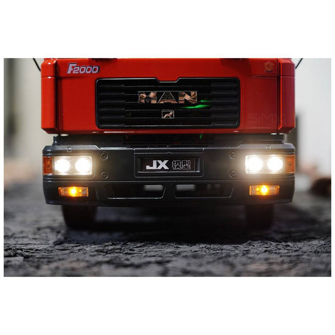 JXmodel 1/14 Scale 4x2 RC Metal Truck Trailer KIT DIY Assembly Tractor Model