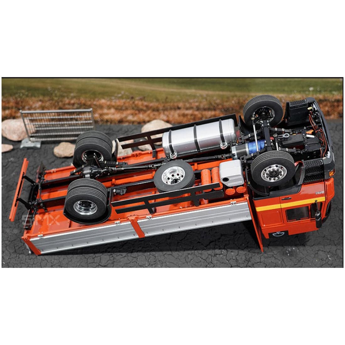 JXmodel 1/14 Scale 4x2 RC Metal Truck Trailer KIT DIY Assembly Tractor Model