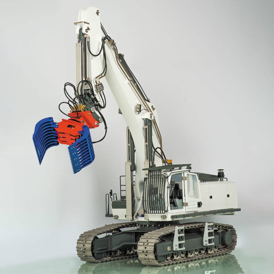KABOLITE K970 1/14 Scale RC Hydraulic Excavator RTR All Metal Construction Model with Sound Lights and Quick Change System-helloworld7