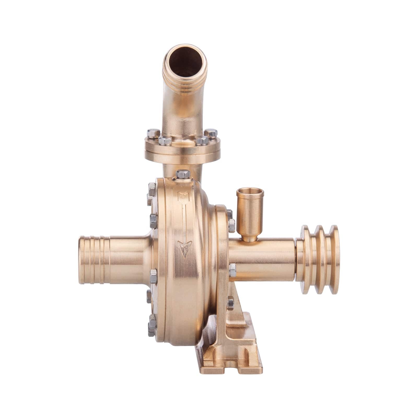 KACIO B30-1 Mini Brass Centrifugal Water Pump for Steam Gas Engine Model-helloworld7