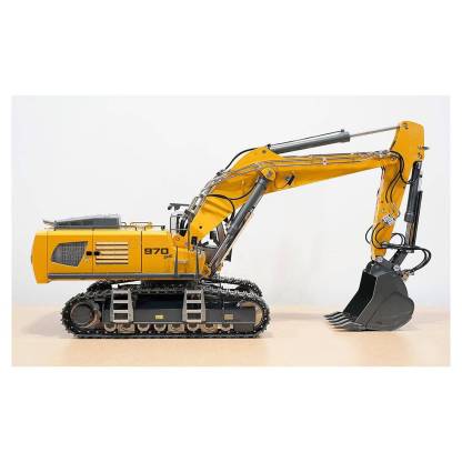 Kabolite K970 1/14 Scale RC Hydraulic Mining Excavator Heavy Duty All-Metal RTR Construction Model with FlySky PL18 Radio-helloworld7