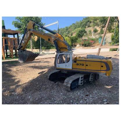 Kabolite K970 1/14 Scale RC Hydraulic Mining Excavator Heavy Duty All-Metal RTR Construction Model with FlySky PL18 Radio-helloworld7