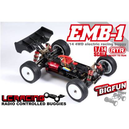 LC Racing EMB-1H 1/14 Scale 4WD High Speed RC Buggy RTR Brushless Off-Road Car