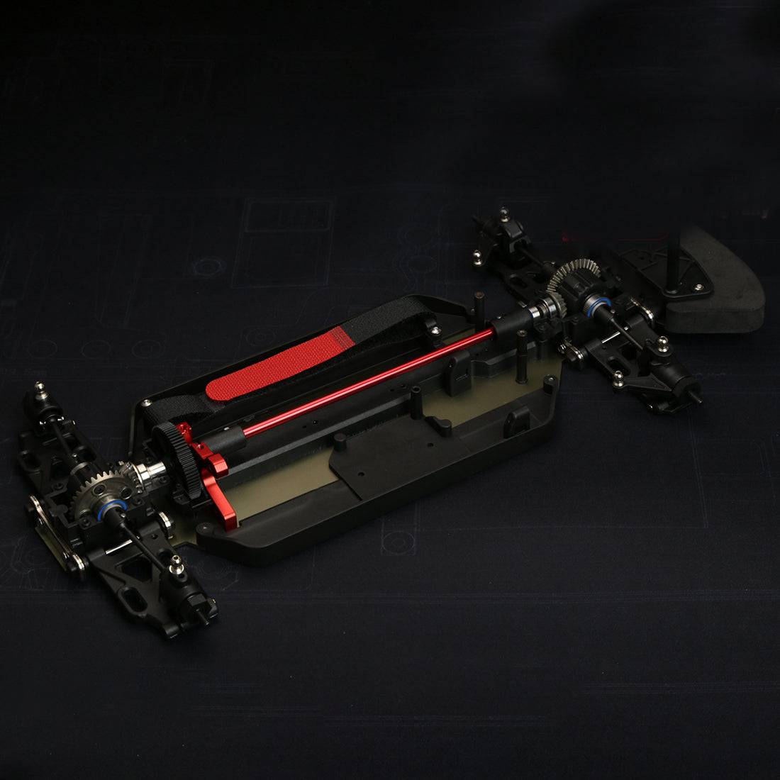 LC Racing PTG-2 1/10 Scale 4WD High Performance Rally Car Chassis Kit for Custom Builds