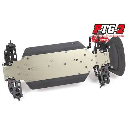 LC Racing PTG-2 1/10 Scale 4WD High Performance Rally Car Chassis Kit for Custom Builds