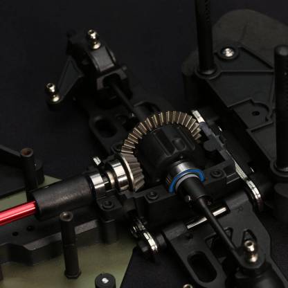 LC Racing PTG-2 1/10 Scale 4WD High Performance Rally Car Chassis Kit for Custom Builds