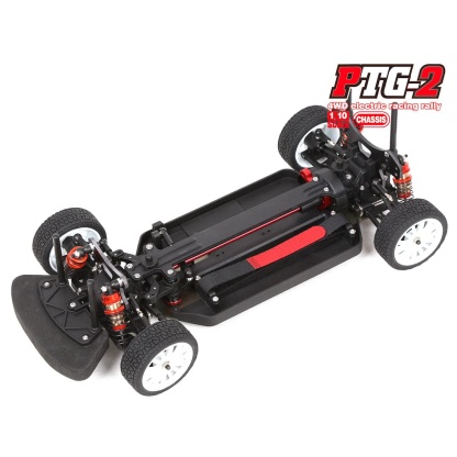 LC Racing PTG-2 1/10 Scale 4WD High Performance Rally Car Chassis Kit for Custom Builds