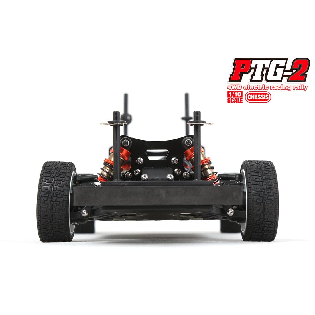 LC Racing PTG-2 1/10 Scale 4WD High Performance Rally Car Chassis Kit for Custom Builds
