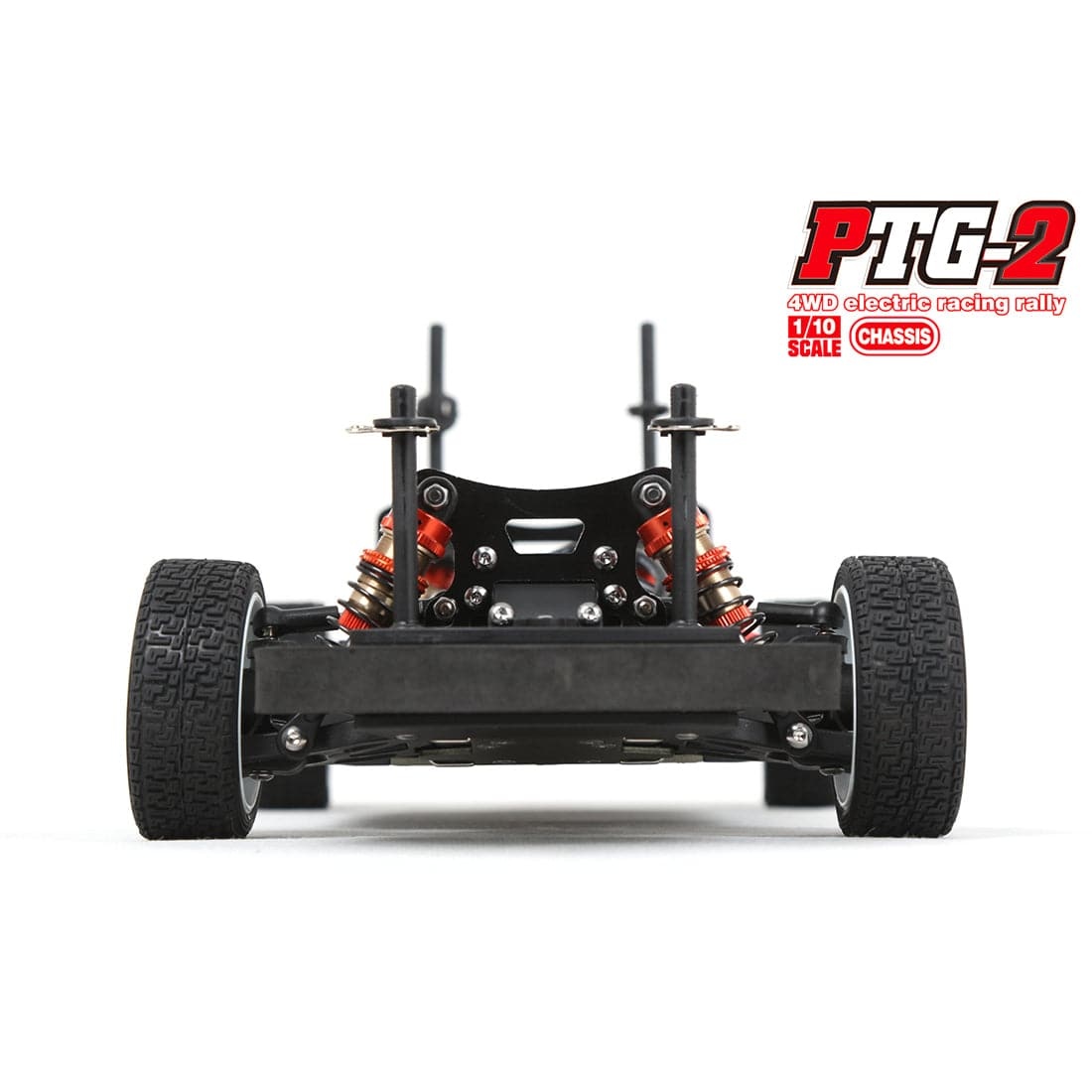 LC Racing PTG-2 1/10 Scale 4WD High Performance Rally Car Chassis Kit for Custom Builds