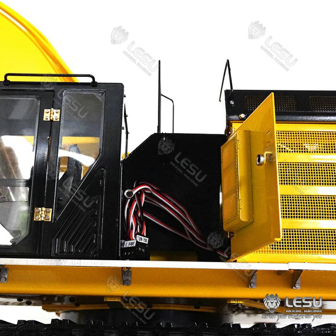 LESU C374F 1/14 Scale RC Hydraulic Excavator Kit All Metal Heavy Duty PNP Construction Model for Assembly-helloworld7