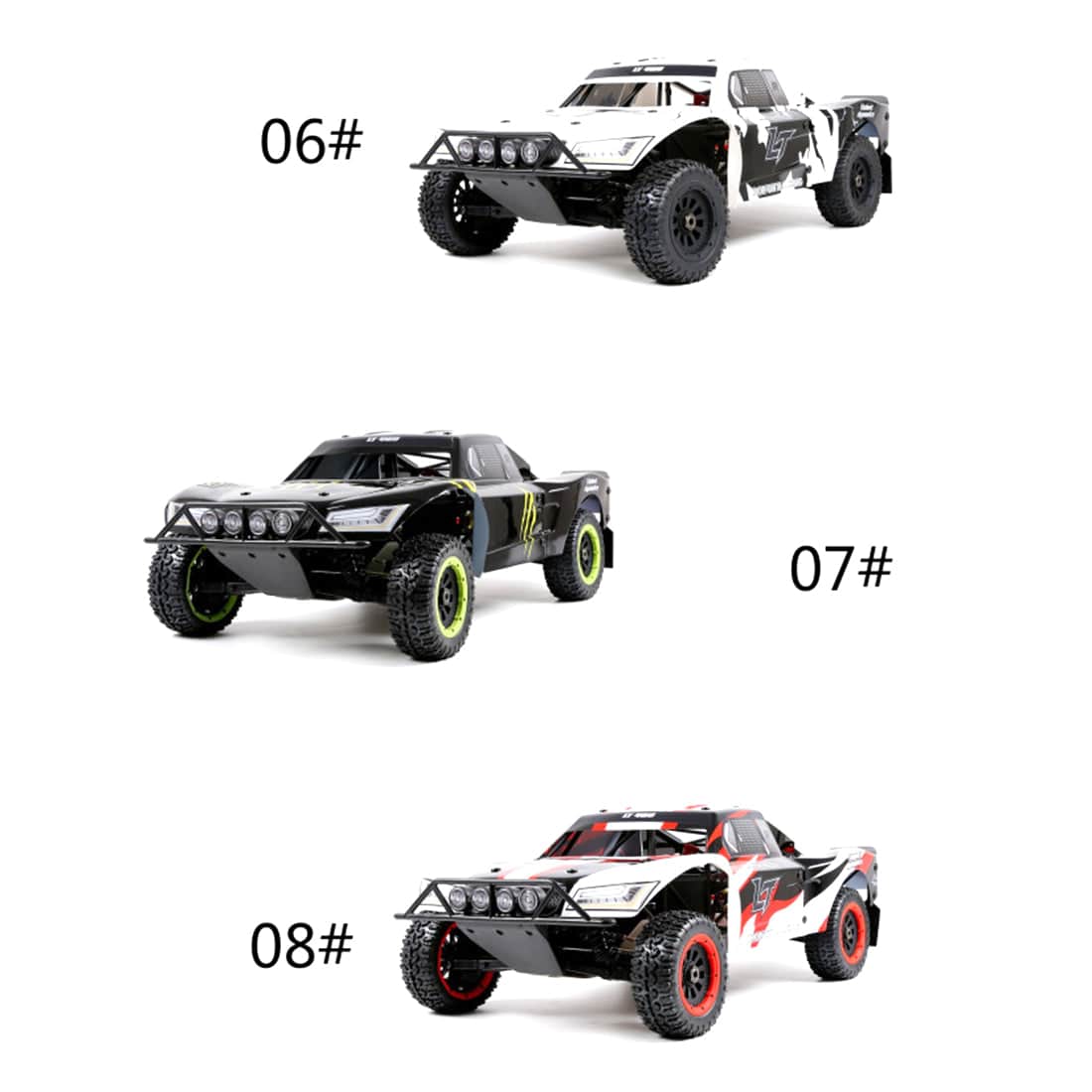 LT 1/5 Scale 32cc Gasoline Powered 4WD Short Course RC Truck RTR