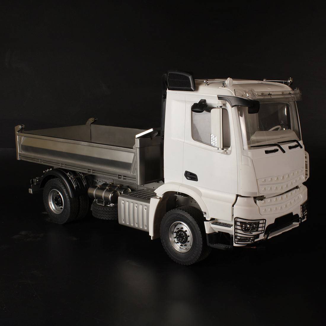 LXY RC 1/14 Scale 4x2 Metal Dump Truck DIY Kit Tamiya Compatible Construction Vehicle Model-helloworld7