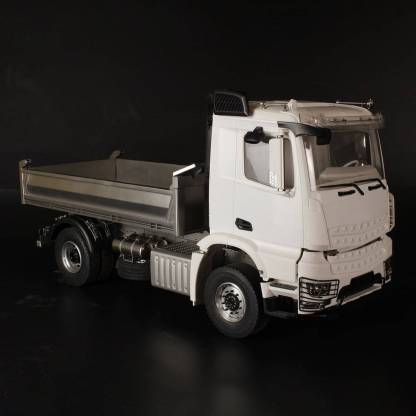 LXY RC 1/14 Scale 4x2 Metal Dump Truck DIY Kit Tamiya Compatible Construction Vehicle Model-helloworld7